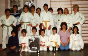 Les élèves de Sylvie à la MJC Gradignan de 1982